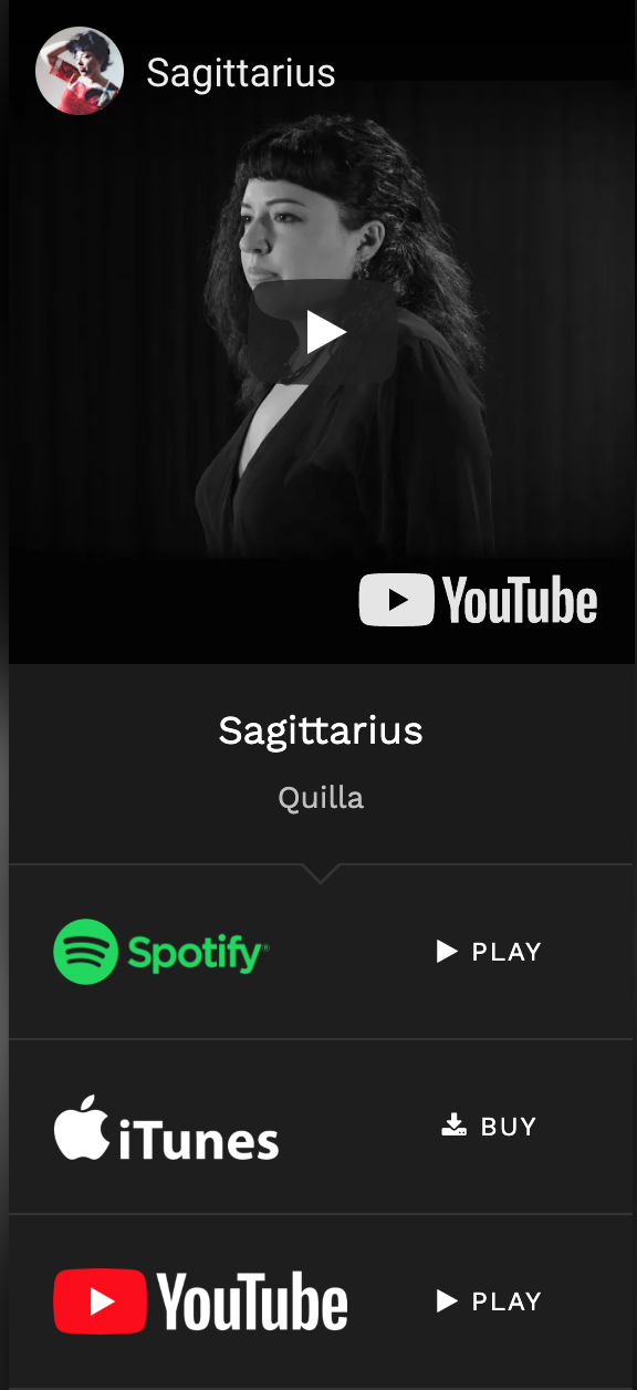 Quilla Sagittarius Fanlink